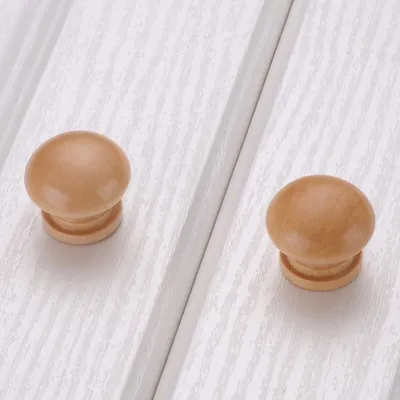 Image de Boutons en bois - Ronds - Lot de 10 pièces