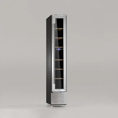 Produktbild von Weinkühlschrank Les Petits Champs 7 Flaschen - freistehend - 22 L - 5 bis 22°C - Schwarz