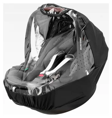 Produktbild von Regenverdeck für Babyschalen, universell passend für Baby-Autositze, transparent