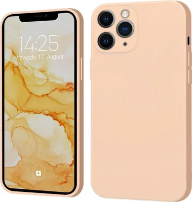 Produktbild von Hülle für iPhone 11 Pro Case Cover Bumper Silikon Softgrip Schutzhülle Farbe: Rosa