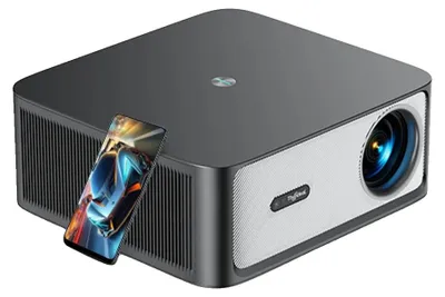 Immagine prodotto di Proiettore, Full HD 1080p, connettività Wi-Fi e Bluetooth, versione Android, spina UE