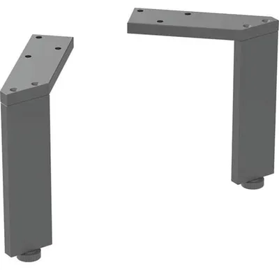 Image de Ensemble Geberit pieds, 2 pièces, réglable en hauteur, 15 - 15,8cm, 500.367.16.1