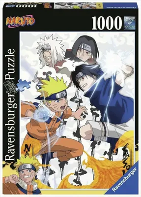Image de Ravensburger Naruto puzzle Naruto vs. Sasuke (1000 pièces)