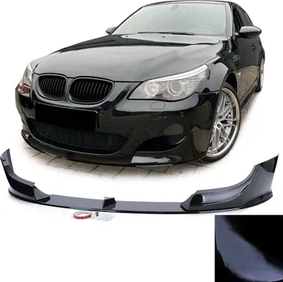 Produktbild von Frontspoiler Performance Spoiler Lippe Stoßstange in Schwarz Glanz für BMW 5er