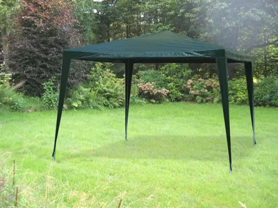 Produktbild von Bc-elec - 5300-0003-green PAVILLON GARTENPAVILLON PARTYZELT GARTENZELT GARTEN ZELT BIERZELT 3X3M GRÜN