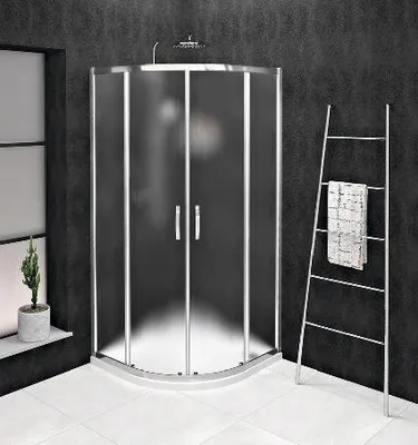 Produktbild von Gelco SIGMA SIMPLY Duschabtrennung Viertelkreis 900x900mm, R550, Brick Glas