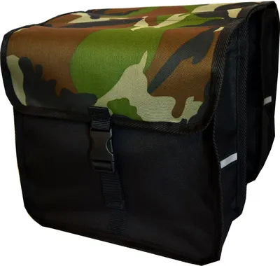 Produktbild von FAHRRADTASCHE Fahrrad 20-26'' Kinder Satteltasche Doppel 39. Schwarz Tarn
