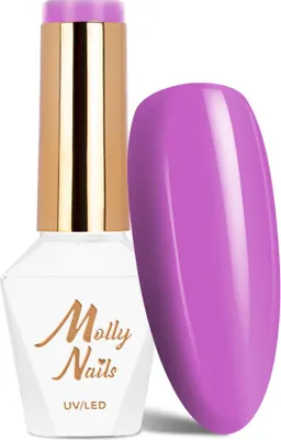 Image de Molly Nails Cocktails & Drinks Purple Smoothie Vernis hybride sans HEMA/Di-HEMA 8 g n° 17