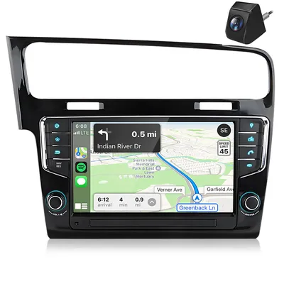 Produktbild von 9in carplay 2+64G DAB+ Android14 Für Golf VII mk7 2013-2017 Autoradio mit kamera GPS Navi USB BT WIFI 2din SWC RDS DSP