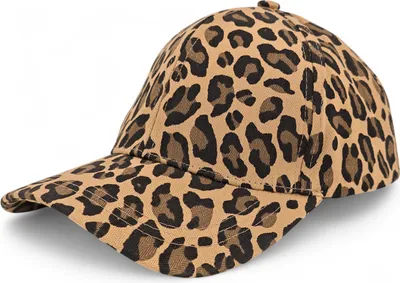 Produktbild von styleBREAKER Damen Baseball Cap mit Leoparden Muster verstellbar | 6-Panel Basecap aus Baumwolle mit gebogenem Schirm | atmungsaktive Animal Print Kappe für Freizeit Sport Sommer