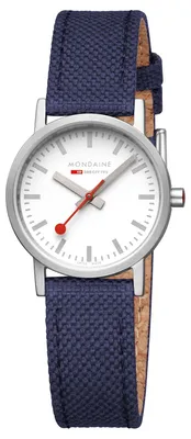 Produktbild von Mondaine Damen Uhr Classic Armbanduhr 30 mm A658.30323.17SBD1 Textil