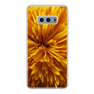 Produktbild von MuchoWow® Handyhülle Schutzhülle Hülle für Samsung Galaxy S10e Löwenzahn - Gelb - Abstrakt Silikon Softcase Handy Hülle - Handy