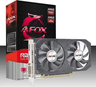 Produktbild von AFOX AFRX550-4096D5H4-V6, Radeon RX 550, 4 GB, GDDR5, 128 Bit, 3840 x 2160 Pixel, PCI Express 3.0