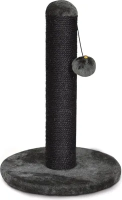 Produktbild von Kratzbaum Billy, schwarz, 29 x 29 x 40 cm, 75 mm Stammdurchmesser, mit Spielball