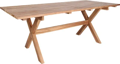 Image de Muline Table de jardin 90x200 cm, en teck massif.