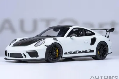 Produktbild von Autoart 78176 - 1/18 Porsche 911 (991.2) GT3 RS Weissach Package (White) - Neu