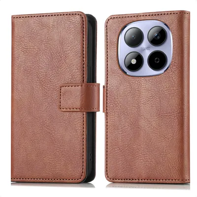 Productafbeelding van imoshion Luxe Bookcase voor de Xiaomi Redmi Note 15 Pro (5G) - Bruin