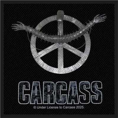 Obrázek produktu pro Carcass - nášivka "Heartwork", tkaná látka RO13933 (jedna velikost) (černá)