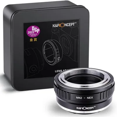 Produktbild von Objektivadapter M42-NEX Metall für Sony NEX Kameras