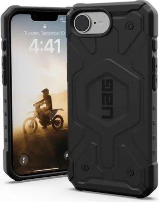 Produktbild von Urban Armor Gear 114499114040, Cover, Apple, iPhone 16e, 15,5 cm (6.1"), Schwarz