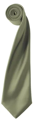 Produktbild von Premier - "Colours Collection" Krawatte LT2631 (Einheitsgröße) (Oliv)