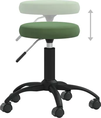 Produktbild von Hochwertig Esszimmerstuhl Dunkelgrün Samt 3085730