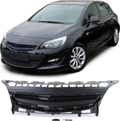Obrázek produktu pro Sportovní mřížka chladiče černá pro Opel Astra J 5-dveřová z let 2012-2015