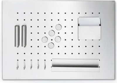 Productafbeelding van Zeller 11125 Magnettafel 50,0 x 35,0 cm silber