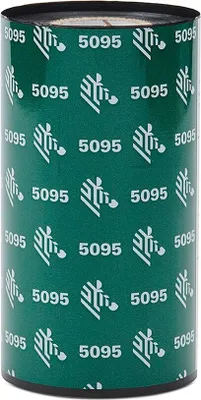 Produktbild von Zebra 5095 Harz-Thermofarbband schwarz 450 m für Etikettendrucker