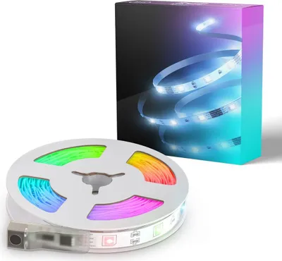 Image de B.K.Licht I 3m ruban led interieur | Bande LED USB I Bande lumineuse I Bande LED RGB I Bande à changement de couleur I Guirlande lumineuse colorée I Bande télécommandée I Bande lumineuse autocollante