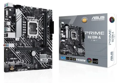 Imagen del producto de ASUS Placa Base PRIME H610M-A CSM DDR5 mATX 1700