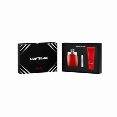 Produktbild von Montblanc Legend Red Eau De Parfum Spray 100ml Set 3 Artikel