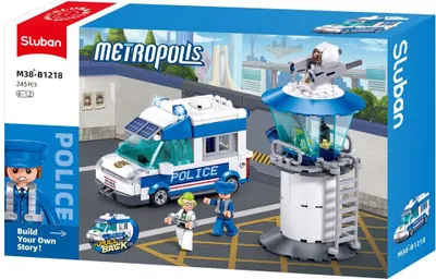 Produktbild von Konstruktorius Sluban Metropolis M38-B1218, plastikas