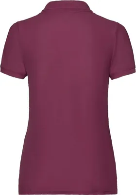 Produktbild von Damen-Poloshirt, Kurzarm - FOL 65/35 POLO/W - burgundy - Größe 2XL