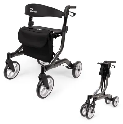 Immagine prodotto di Deambulatore leggero in alluminio, peso 5,1 kg