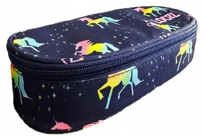 Produktbild von St. Majewski Federtasche Etui mit Klappe Rainbow Unicorn