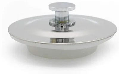 Obrázek produktu pro Nerezová zátka do bazénů a van (42–45 mm), zátka s odtokovými trubkami, vodotěsné těsnění