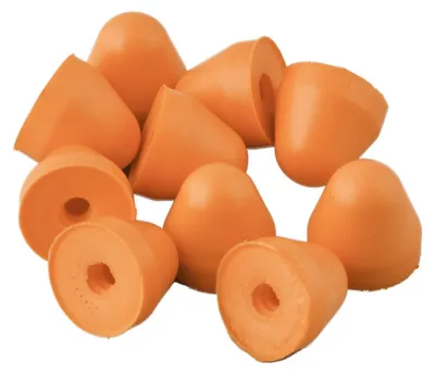 Proflex Ersatz-Gehörschutzstöpsel, 10 Paar,orange, für Gehörschutzbügel-Proflex 24