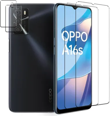 Produktbild von 4in1 Conie Schutzfolien Set für OPPO A16 / A16s Glasfolie Displayschutz Kamera Schutz Folie Panzer Glas Schutzfolie