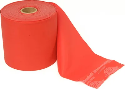 Produktbild von TheraBand latexfrei 22,85 m mittel stark rot Übungsband