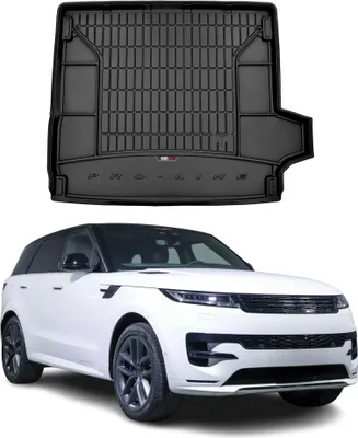 Produktbild von OMAC Gummi Kofferraumwanne für Range Rover Sport 2013-2025 TPE Schwarz