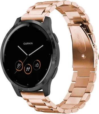 Obrázek produktu pro Huawei Watch GT 4 41 mm, Garmin Vivomove 3s 39 mm, Garmin Vivoactive 4s 40 mm, Garmin Vivoactive 3s, Garmin Venu 3S, Garmin Venu 2s 40 mm, Fossil Gen 6 42 mm, Fossil Gen 5e 42 mm Řemínek: imoshion ocelový řemínek s montážní pomůckou