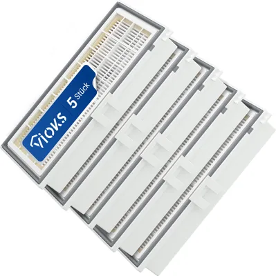 Produktbild von Abluftfilter 5x passend wie Miele 9616270 Abluftfilterkassette für Staubsauger
