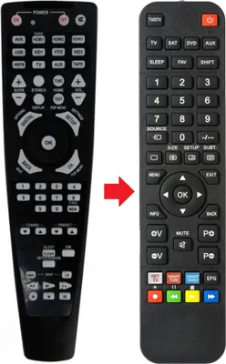 Produktbild von Fernbedienung geeignet für HARMAN KARDON AVR134