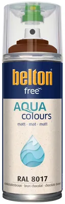 Produktbild von belton free Lackspray AQUAcolours 400 ml schokobraun matt