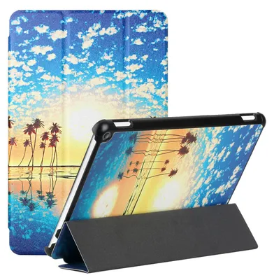 Immagine prodotto di Per Amazon Kindle Fire HD10 / HD10 Plus 2021 3folt Wake UP Smart Cover Motif 6