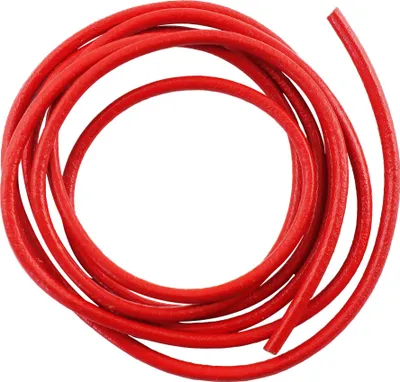 Produktbild von Lederarmband - Lederschnur - Lederband - rund - 3 mm - rot