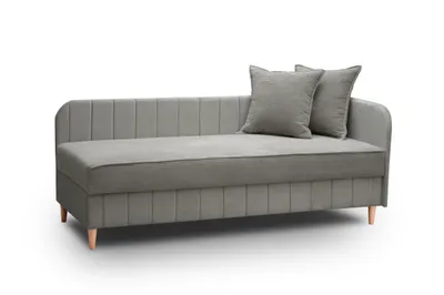 Produktbild von Einzelbett 82x195 FISIA mit Stauraum - beige