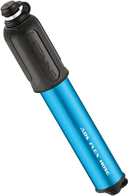 Image de Mini pompe à vélo Lezyne HV Drive Blue