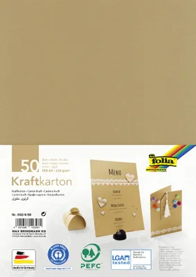 Image de folia 692/5/98 Papier kraft brun 230 g/qm 50 feuilles(P)